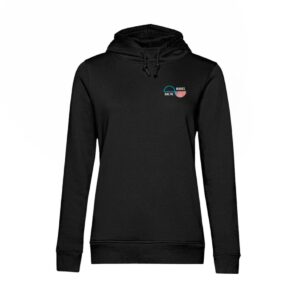 Baltic Waves Signature- Damen Bio-Hoodie mit Seitentaschen - Damen Organic Hoodie B&C-16