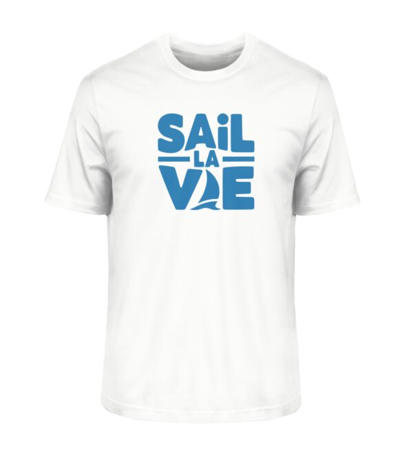 „Sail la Vie - Blau“ – Unisex Bio-Shirt | Baltic Waves Original - Herren Premium Organic Shirt 2.0 ST/ST-3