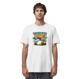ShirtyMichi | Vacation Mood is on Panda T-Shirt | Organic Shirt