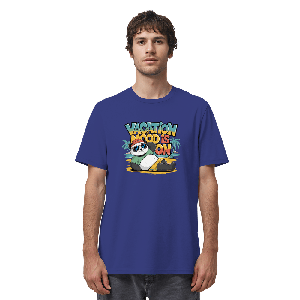 ShirtyMichi | Vacation Mood is on Panda T-Shirt | Organic Shirt – Bild 9