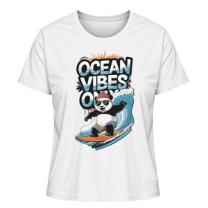 OCEAN VIBES - Lady Shirt - Damen Premium Organic Shirt-3