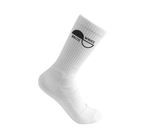 Tennissocke mit Baltic Waves Logo