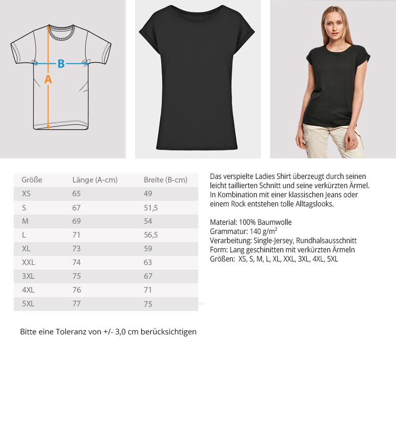 ShirtyMichi | Ocean Vibes Only Panda T-Shirt | Damen Shirt mit verlängerten Schultern – Bild 6