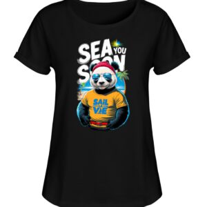 Sea You Soom Lady Rollup - Damen RollUp Shirt-16
