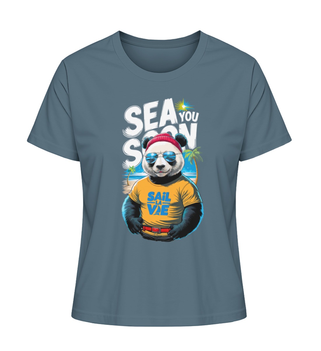 Sea You Soon - Lady Shirt - Damen Premium Organic Shirt-6880