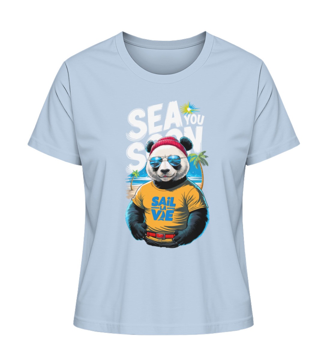 Sea You Soon - Lady Shirt - Damen Premium Organic Shirt-7240