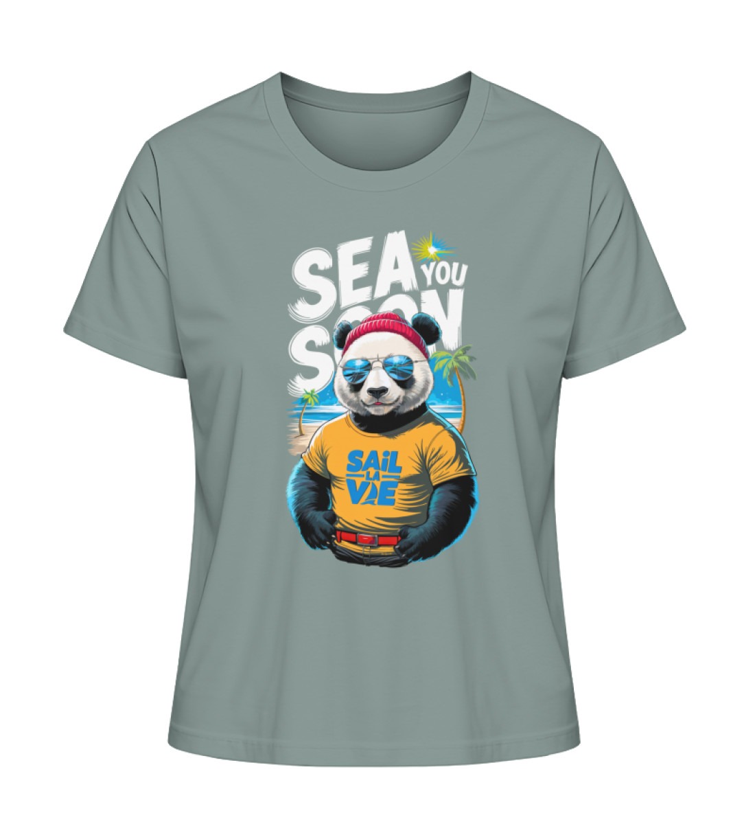 Sea You Soon - Lady Shirt - Damen Premium Organic Shirt-7236