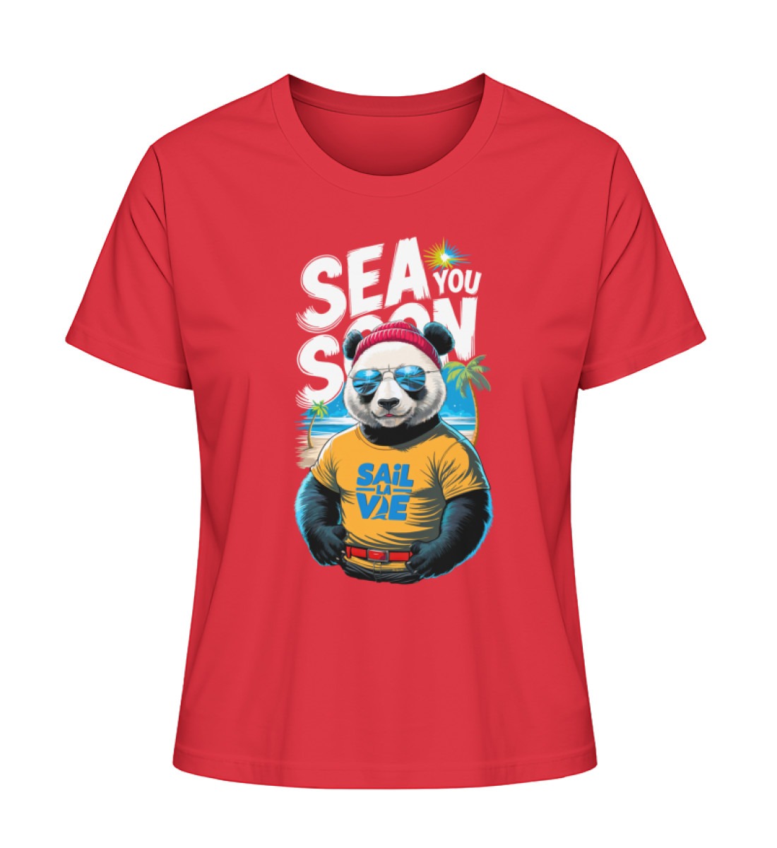 Sea You Soon - Lady Shirt - Damen Premium Organic Shirt-6973