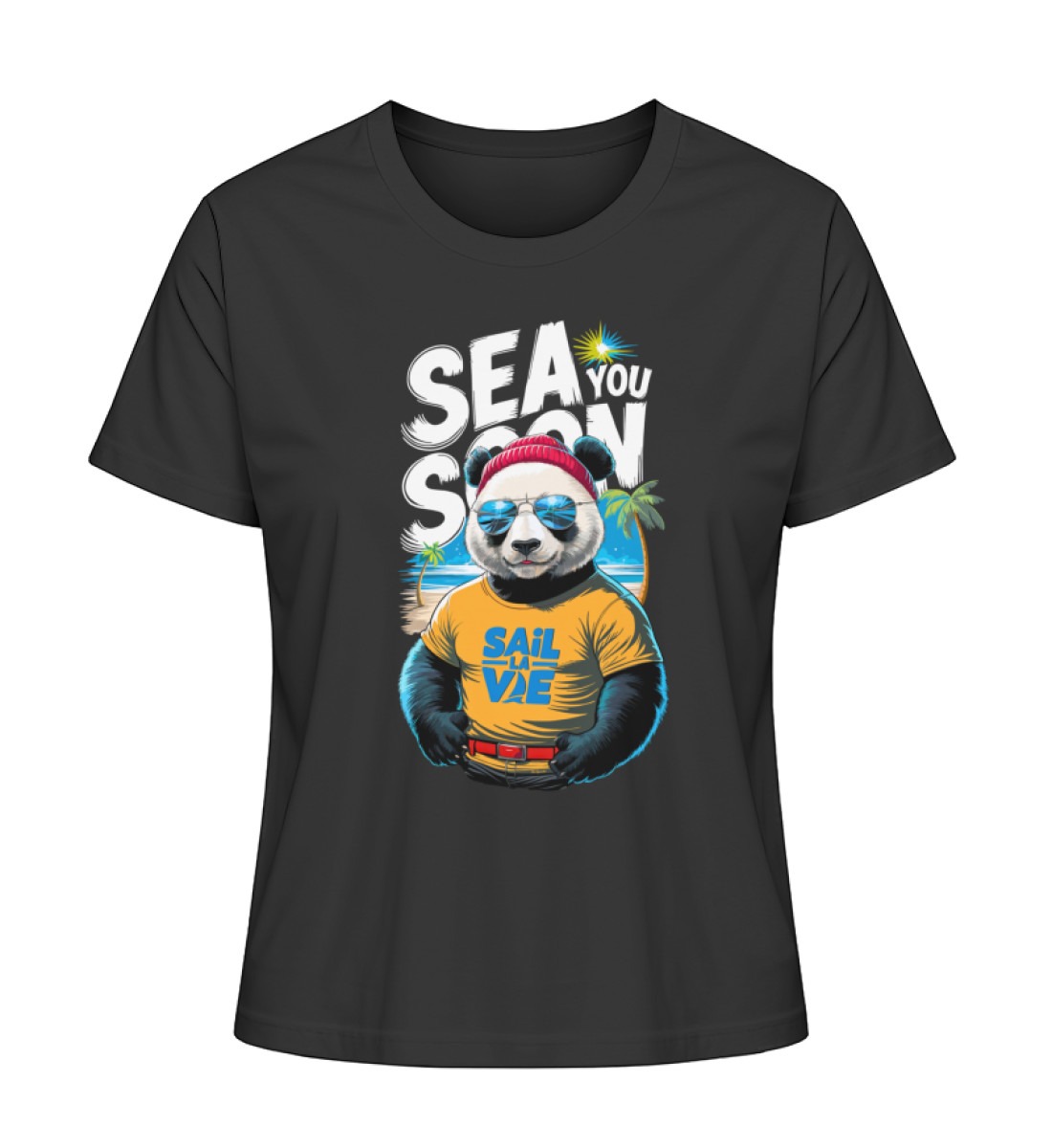 Sea You Soon - Lady Shirt - Damen Premium Organic Shirt-16