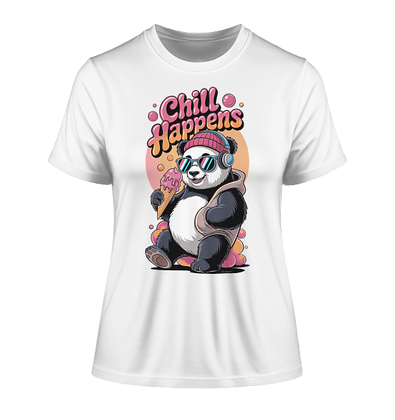 ShirtyMichi | Chill Happens T-Shirt | Ladies Organic Shirt – Bild 6