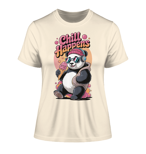 ShirtyMichi | Chill Happens T-Shirt | Ladies Organic Shirt – Bild 5