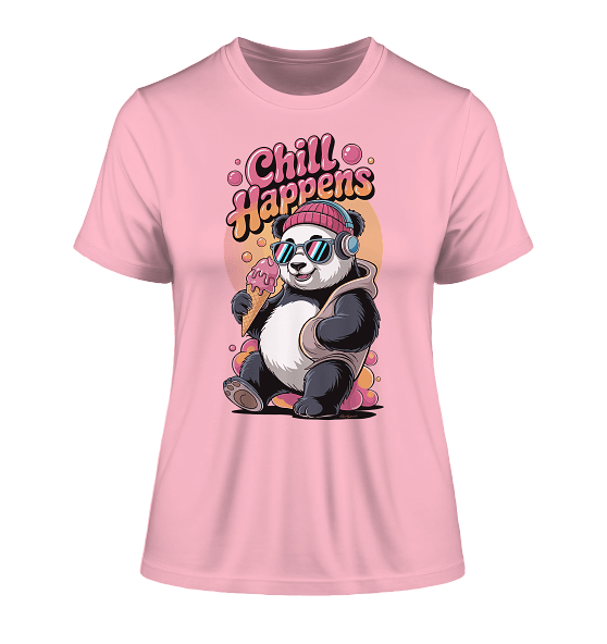 ShirtyMichi | Chill Happens T-Shirt | Ladies Organic Shirt – Bild 2