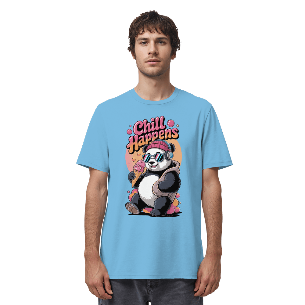 ShirtyMichi | Chill Happens Panda T-Shirt | Organic Shirt – Bild 10