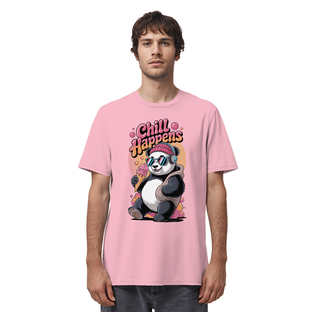 ShirtyMichi | Chill Happens Panda T-Shirt | Organic Shirt – Bild 7