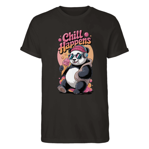 ShirtyMichi | Chill Happens T-Shirt | Herren RollUp Shirt