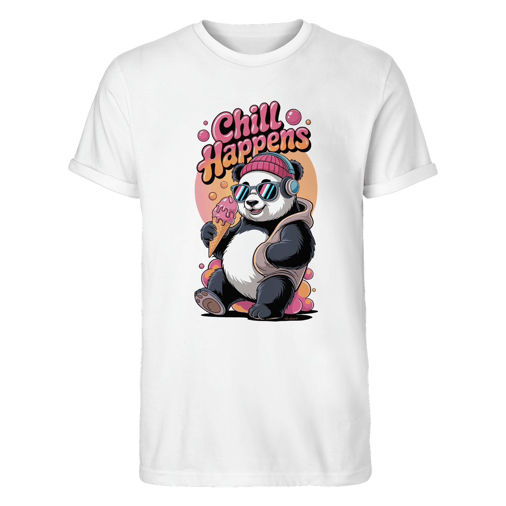 ShirtyMichi | Chill Happens T-Shirt | Herren RollUp Shirt – Bild 2