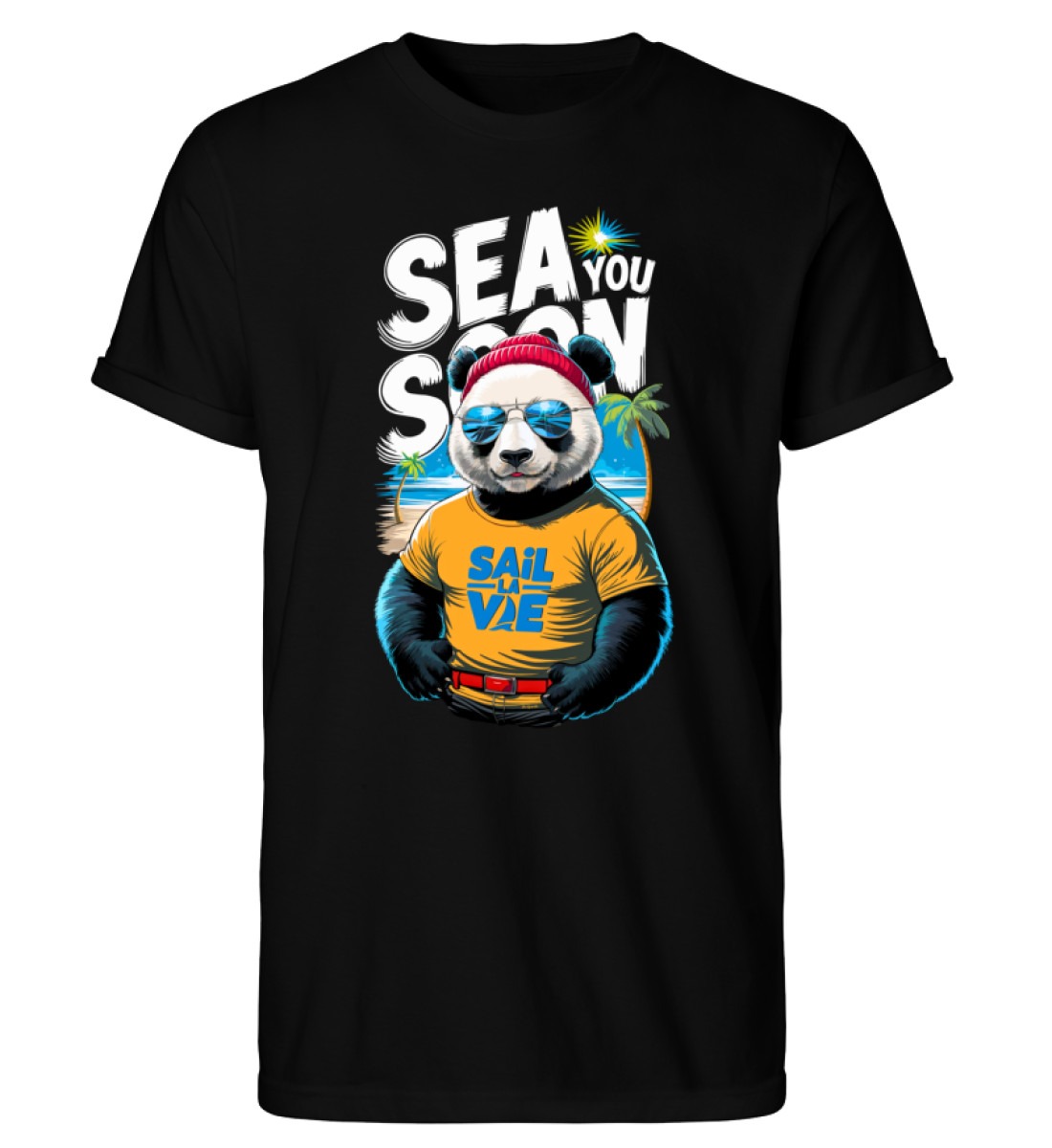 Sea You Soon - Men Rollup - Herren RollUp Shirt-16