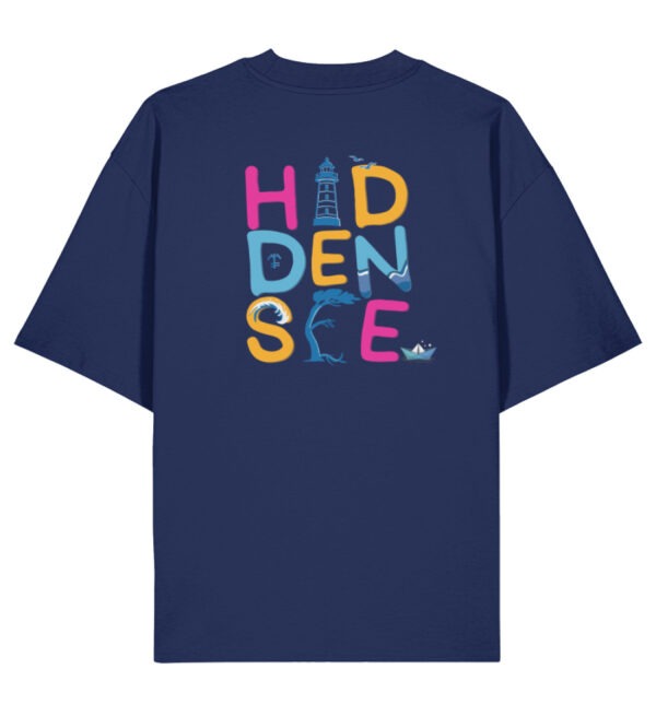 Baltic Waves | Love Hiddensee Shirt | Organic Oversized Shirt - Organic Oversized Shirt 2.0 ST/ST-6057