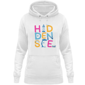 Baltic Waves |Love Hiddensee Damen Hoodie - Damen Hoodie-6867