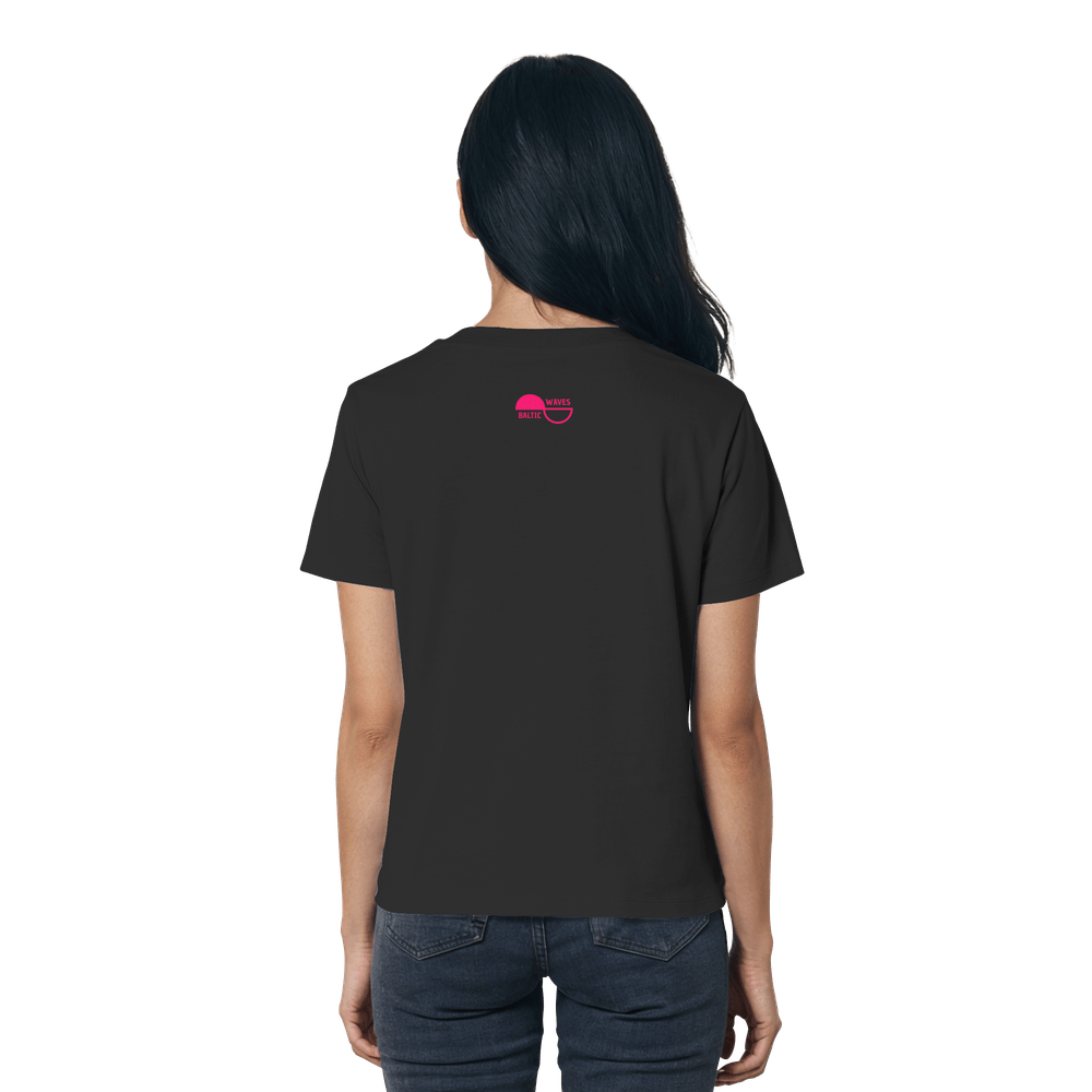 Baltic Waves | Love Hiddensee T-Shirt | Ladies Organic Shirt – Bild 4