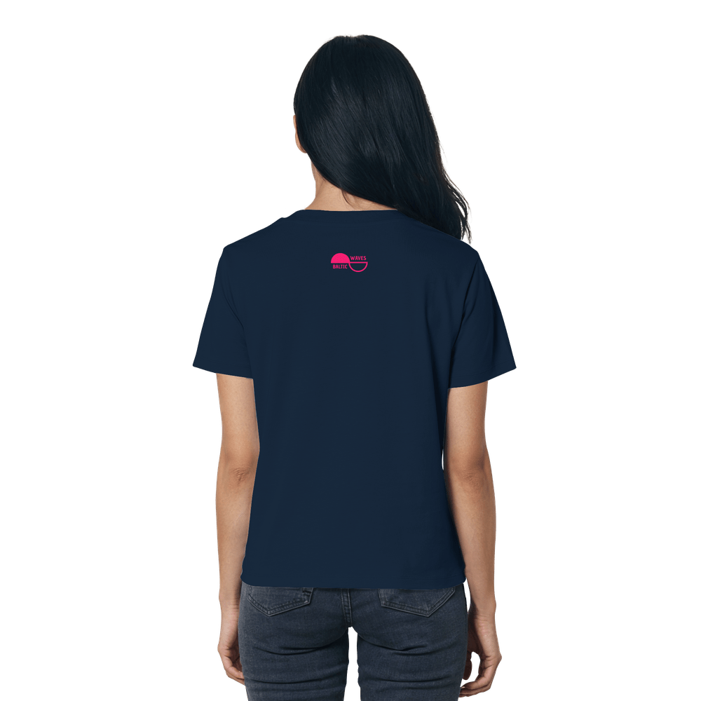 Baltic Waves | Love Hiddensee T-Shirt | Ladies Organic Shirt – Bild 8