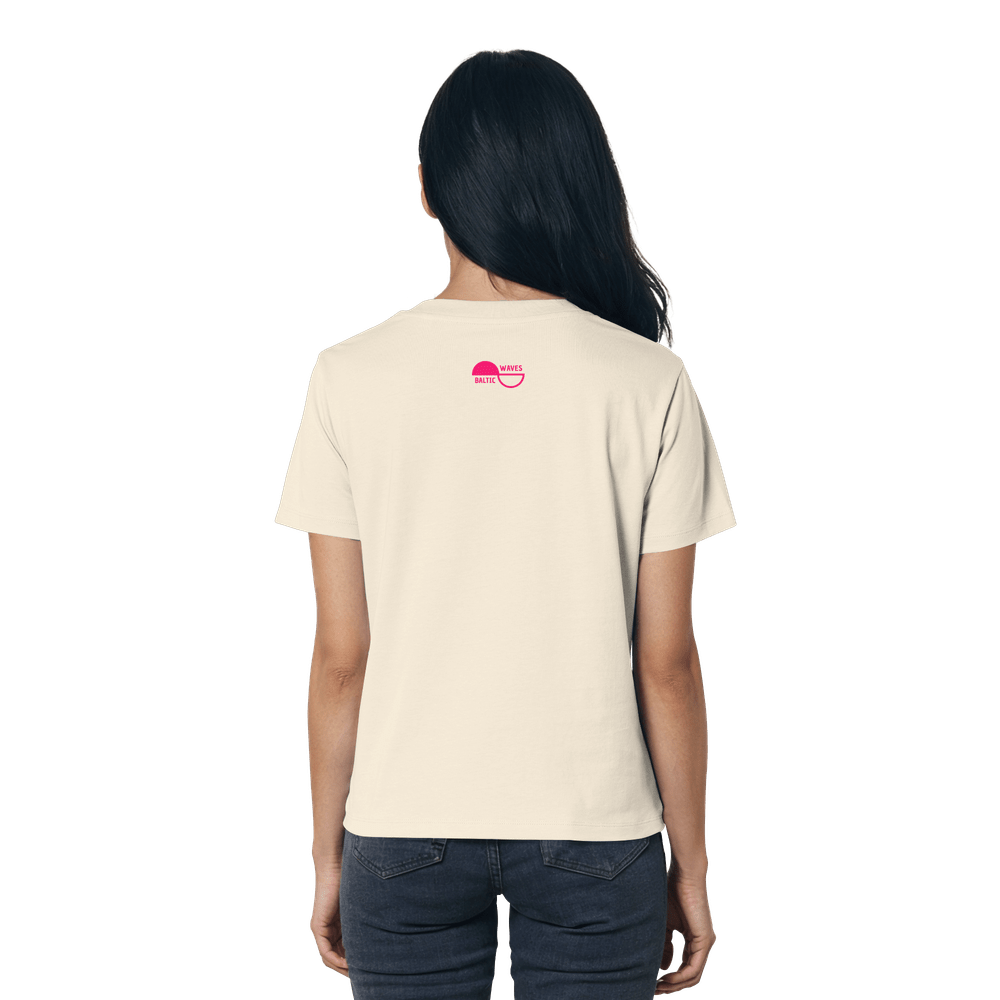 Baltic Waves | Love Hiddensee T-Shirt | Ladies Organic Shirt – Bild 12