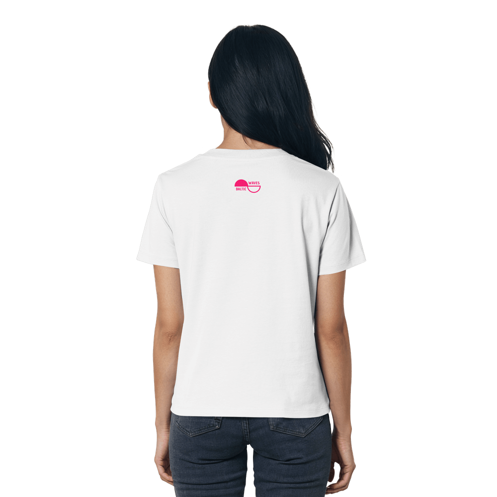 Baltic Waves | Love Hiddensee T-Shirt | Ladies Organic Shirt – Bild 2