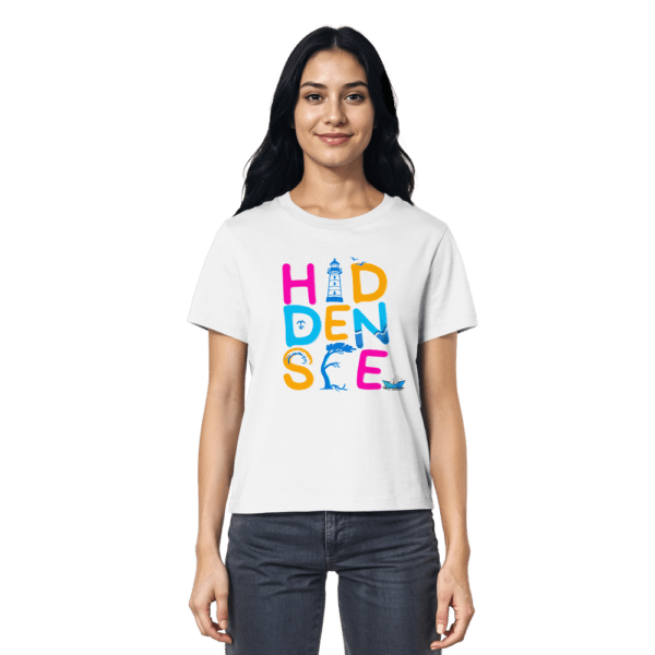 Baltic Waves | Love Hiddensee T-Shirt | Ladies Organic Shirt