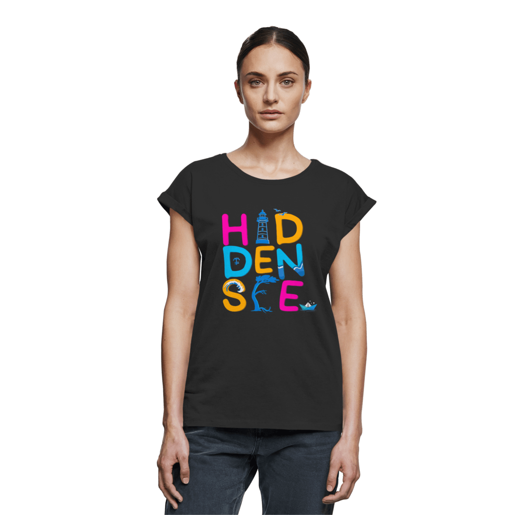 Baltic Waves | Love Hiddensee | Damen Shirt