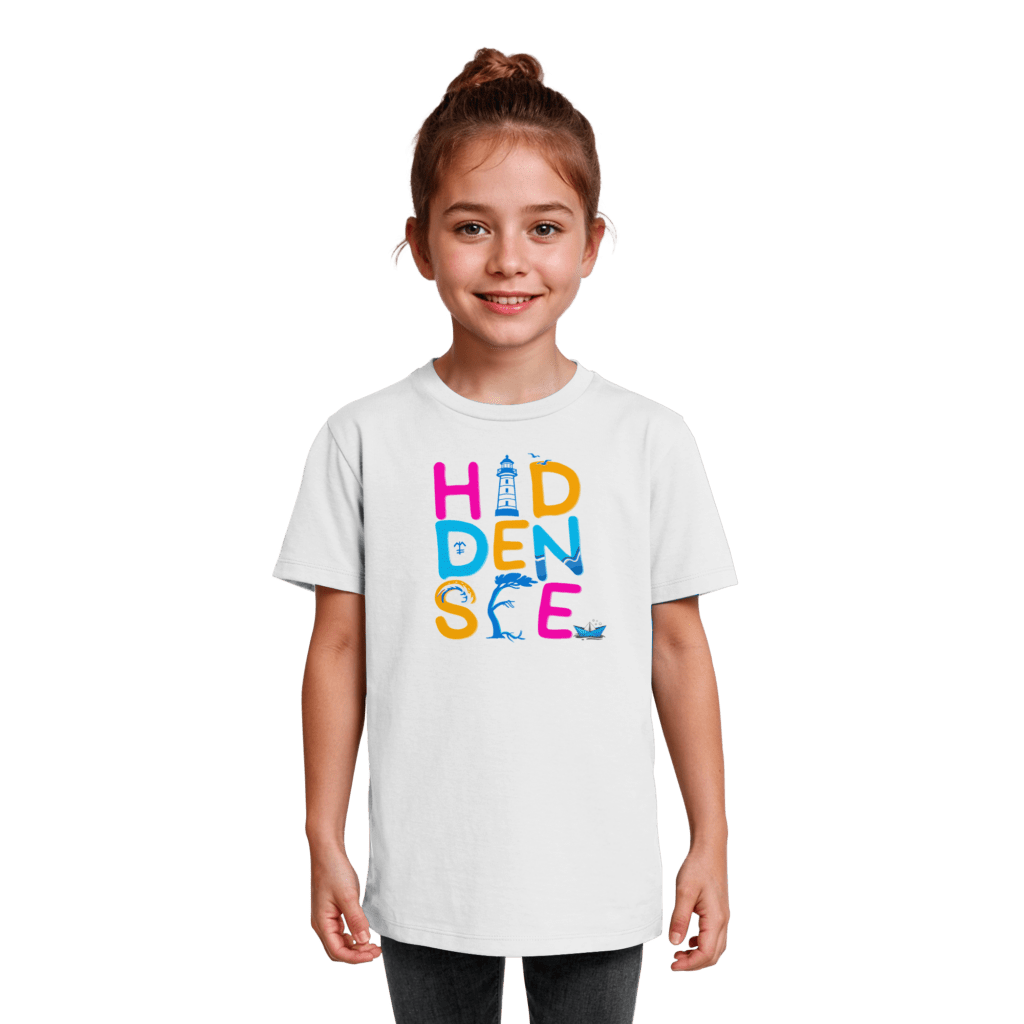 Baltic Waves | Love Hiddensee | T-Shirt für Mädchen