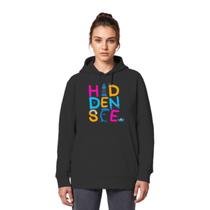 Baltic Waves | Love Hiddensee | Organic Damen Hoodie