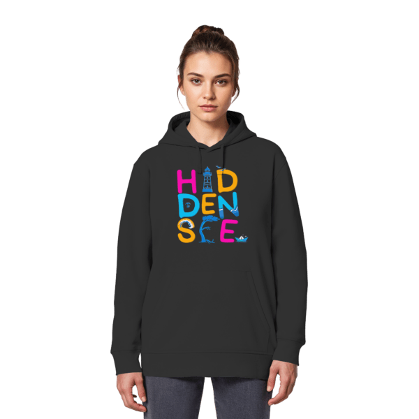 Baltic Waves | Love Hiddensee | Organic Damen Hoodie