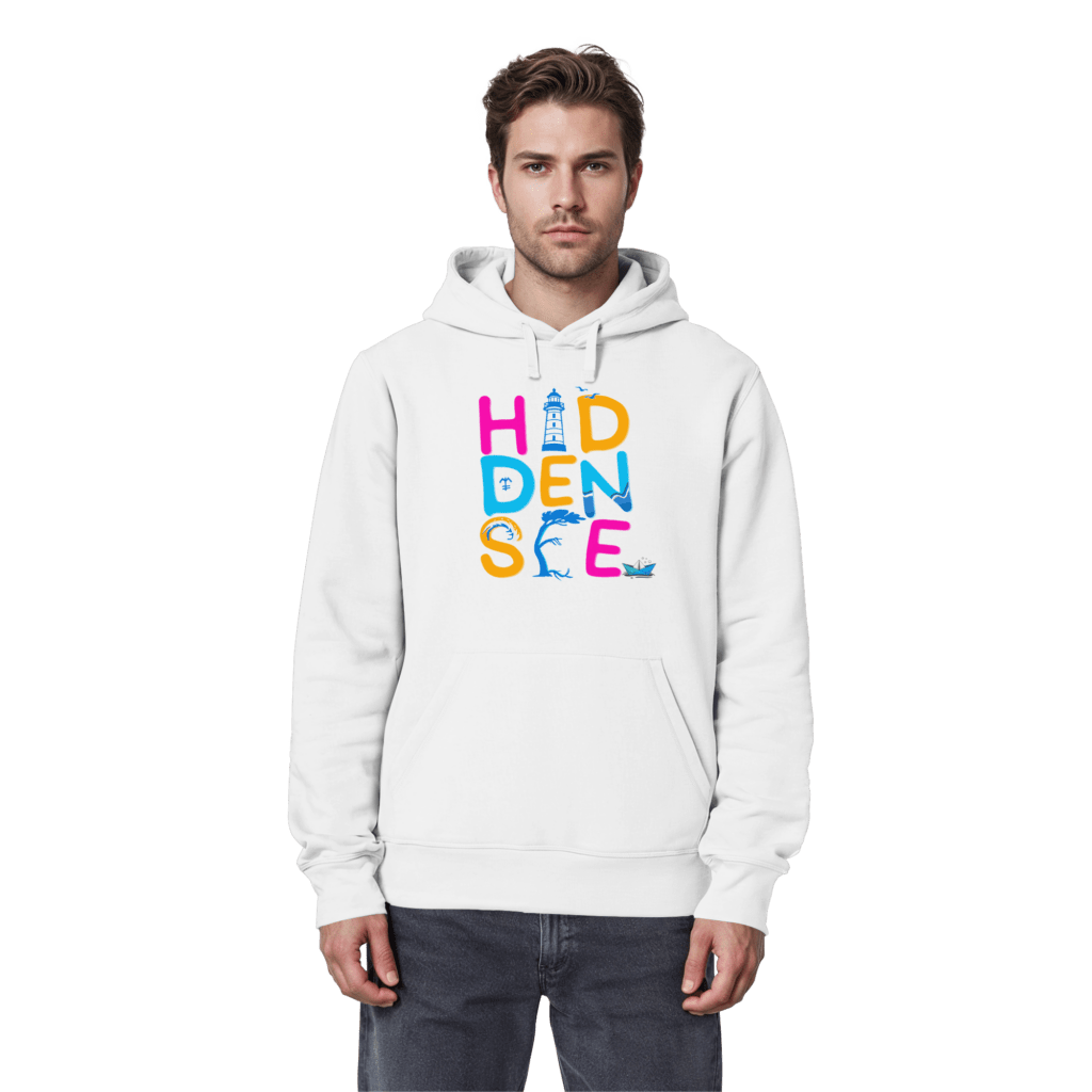 Baltic Waves | Love Hiddensee | Organic Unisex Hoodie