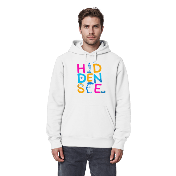 Baltic Waves | Love Hiddensee | Organic Unisex Hoodie