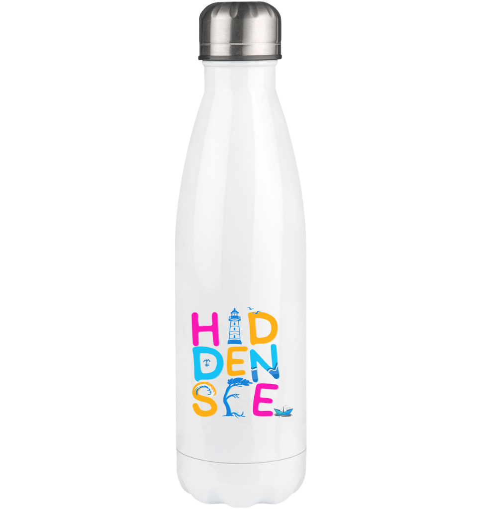 Baltic Waves | Love Hiddensee | Edelstahl Thermoflasche 500ml