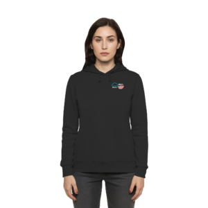Baltic Waves Signature | Damen Organic Hoodie mit Seitentaschen